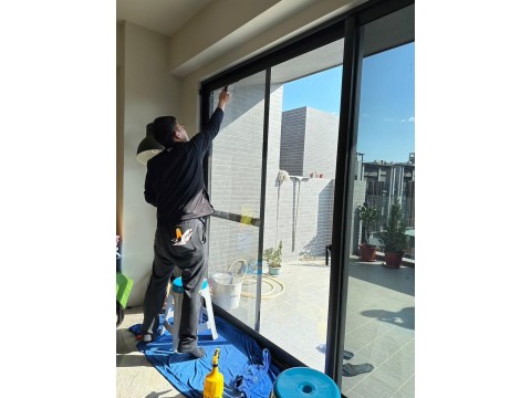建築玻璃隔熱紙施工案例