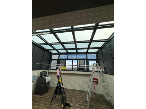 建築玻璃隔熱紙施工案例