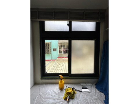 建築玻璃隔熱紙施工案例